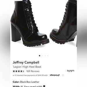 Jeffrey Campbell Black Boots
